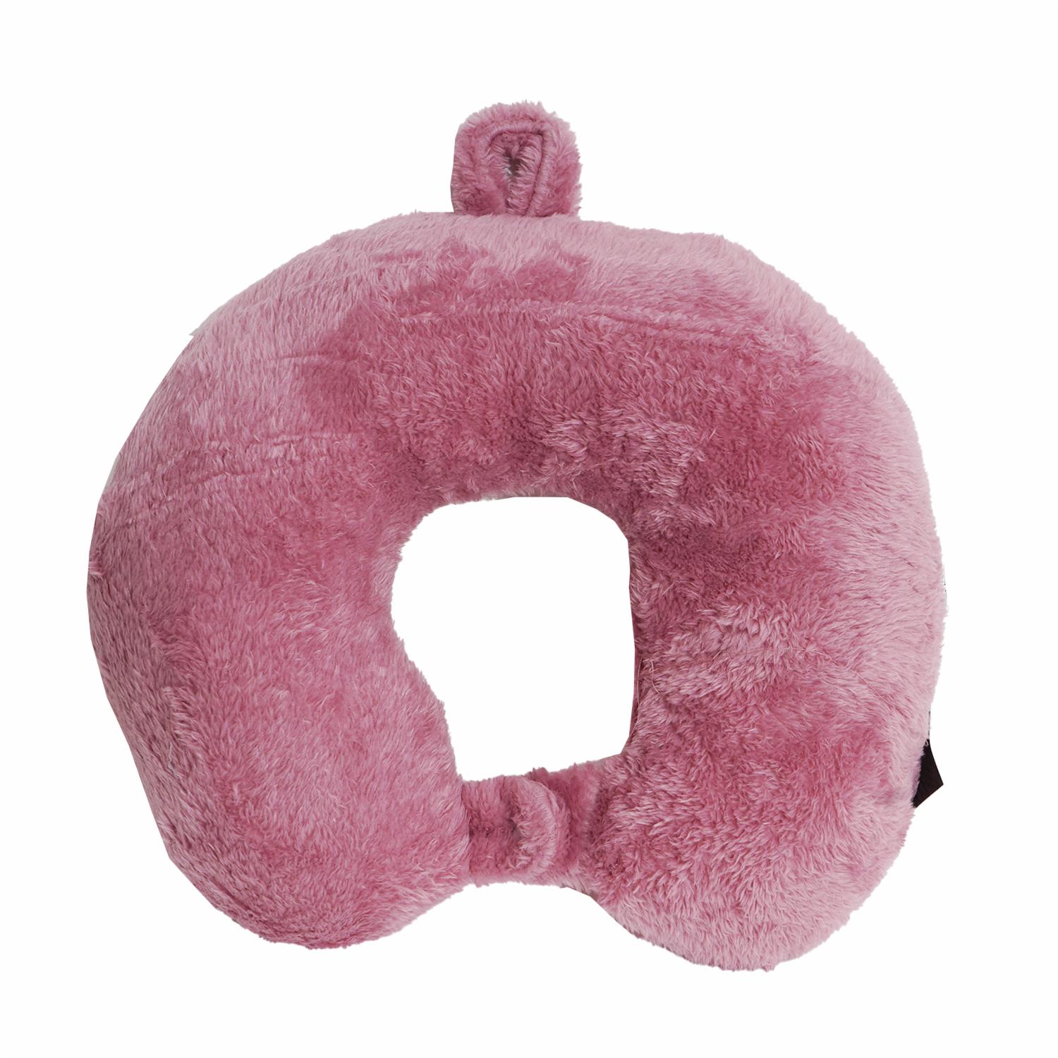 Cojín Para Cuello Fluffy Rosado CASAMIGA 1 Pieza