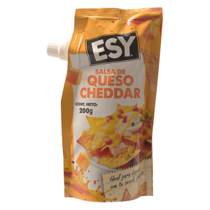 Salsa De Queso Cheddar ESY 200 G