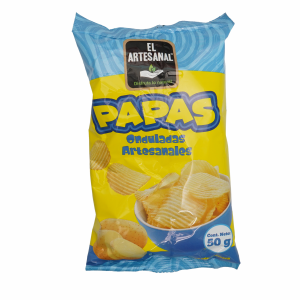 Papas Fritas Onduladas EL ARTESANAL 50 G