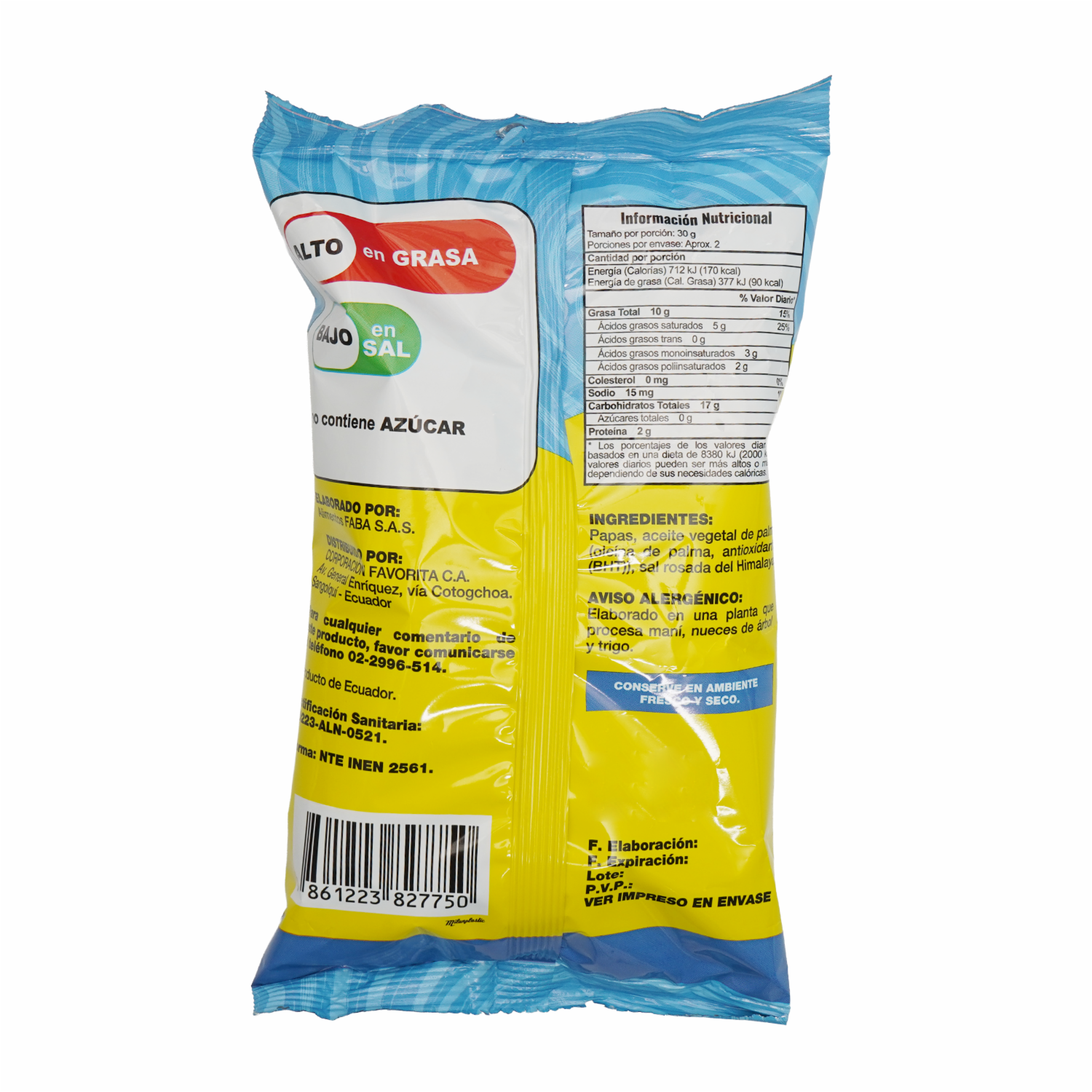 Papas Fritas Onduladas EL ARTESANAL 50 G - Image 4