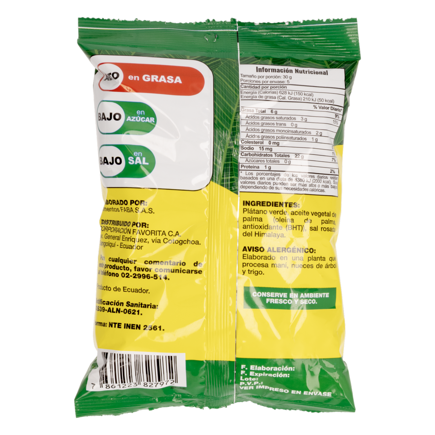 Chifles Corte Redondo EL ARTESANAL 150 G - Image 2