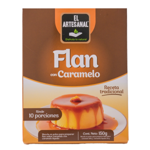 Flan Con Caramelo EL ARTESANAL 150 G