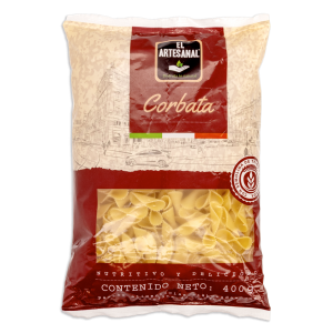 Fideo Corbata EL ARTESANAL 400 G