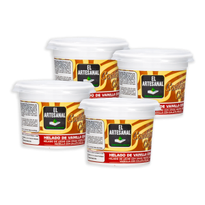 Helado Cookies & Cream EL ARTESANAL 400 Ml