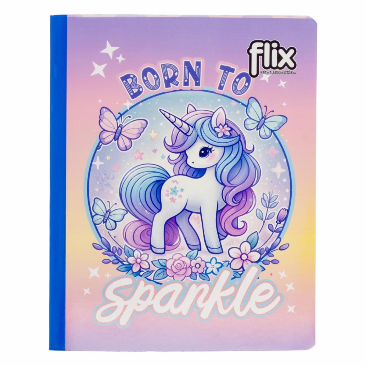 Cuaderno Cosido a Cuadros FLIX 100 Hojas