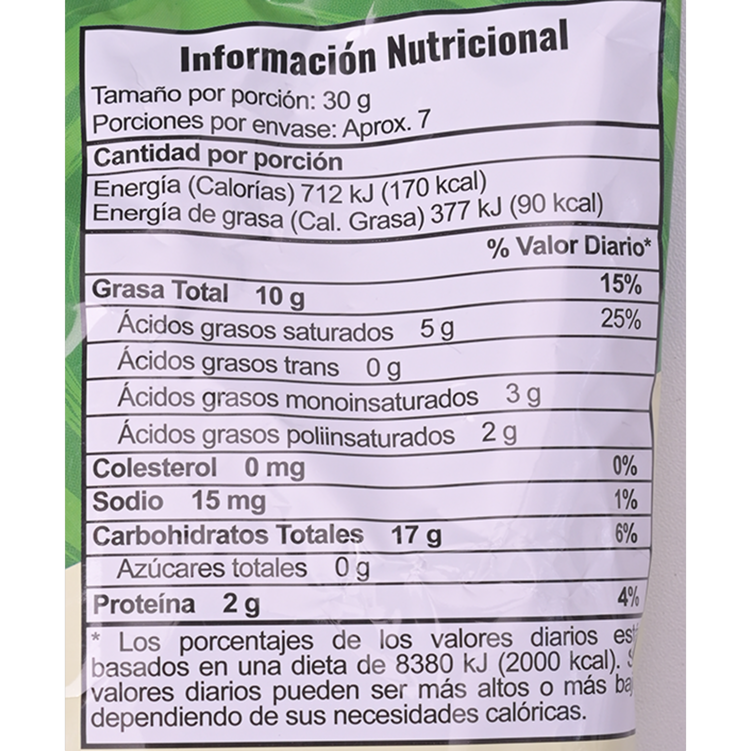 Papas Fritas Sabor A Crema Y Cebolla EL ARTESANAL 200 G - Image 2