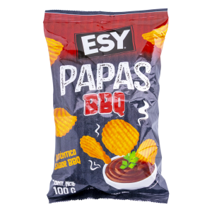 Papas Fritas Sabor BBQ ESY 100 G