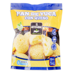 Pan De Yuca Con Queso Congelado EL ARTESANAL 300 G