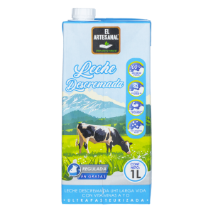 Leche Descremada En Tetrapack EL ARTESANAL 1000 Ml