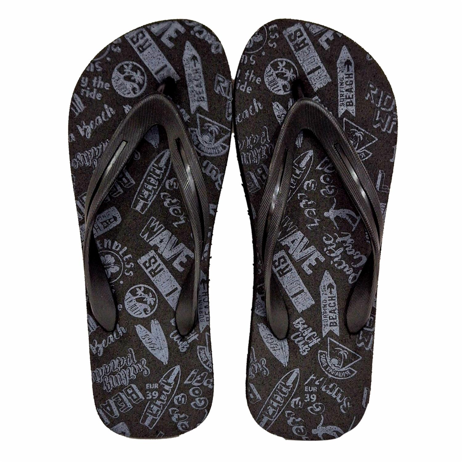 Sandalias De Playa Negro Caballero BORA BORA - Image 2