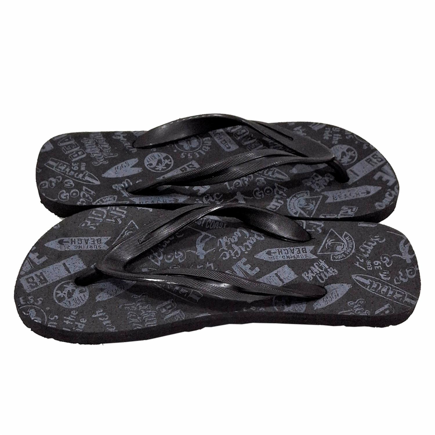 Sandalias De Playa Negro Caballero BORA BORA - Image 3