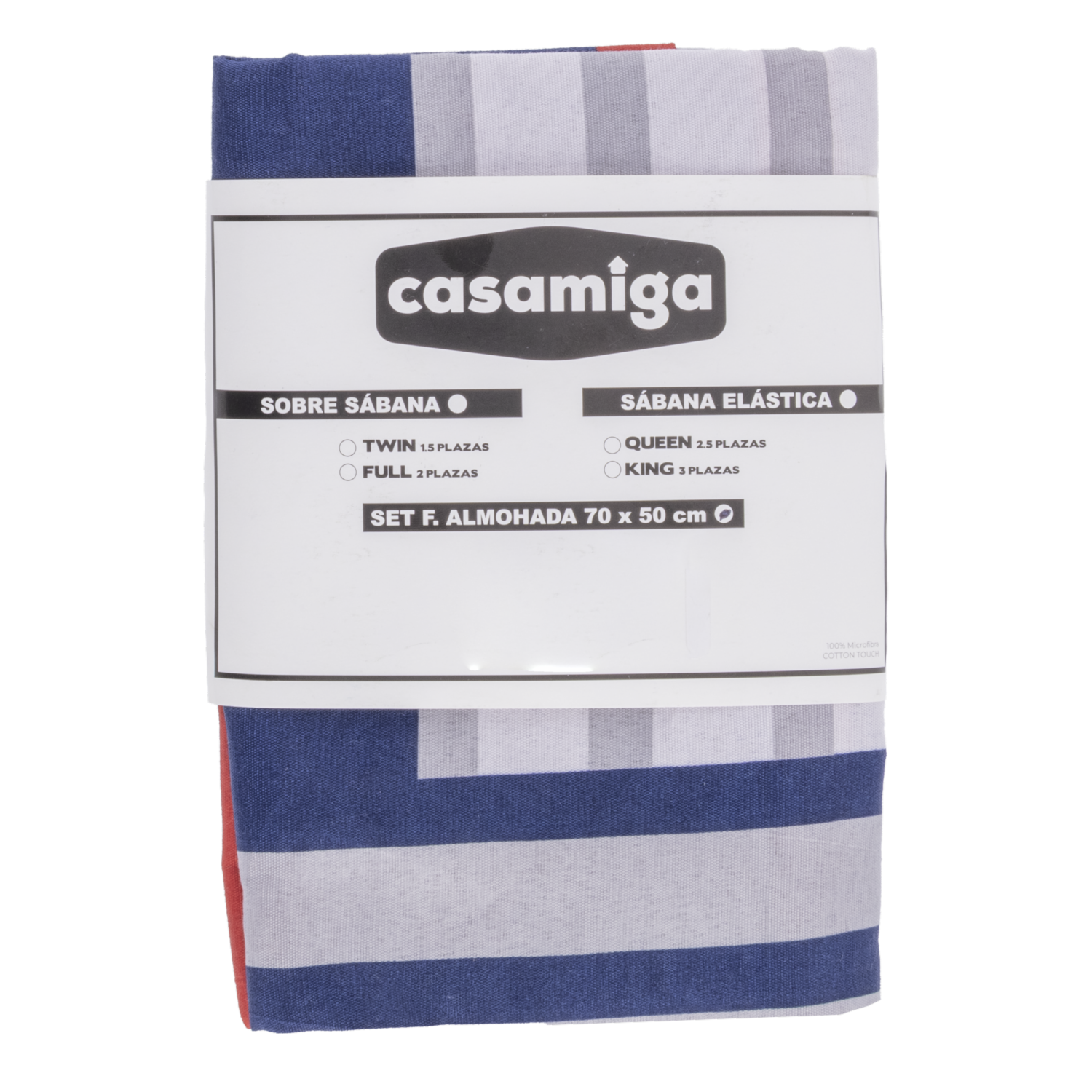 Fundas De Almohada Packs 2 Diseño Cuadros CASAMIGA 70X50 Cm
