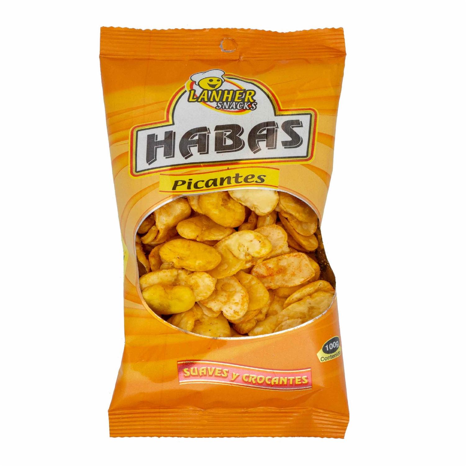 Habas Picantes Cerveceras LANHER SNACKS 100 G