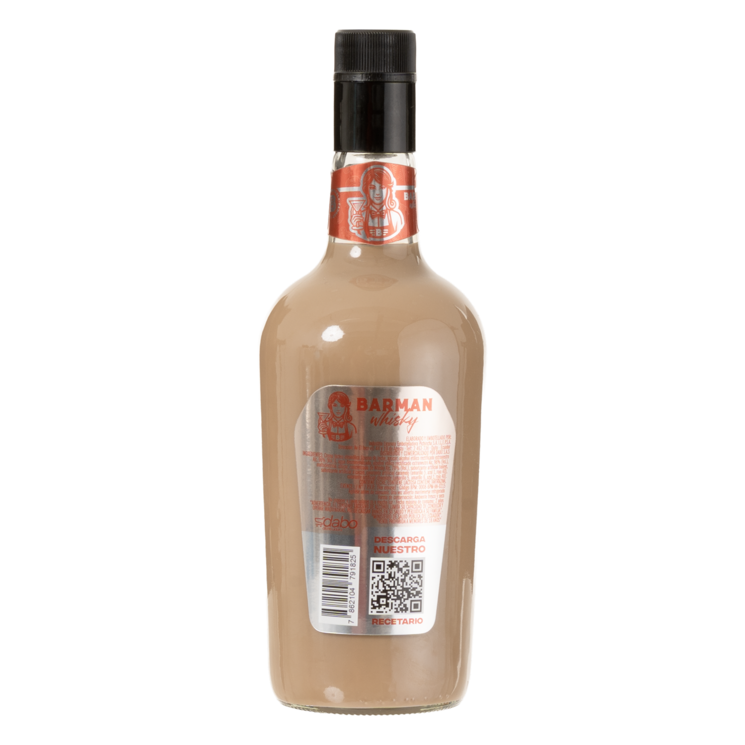 Crema Licor De Whisky BARMAN 750 Ml - Image 2