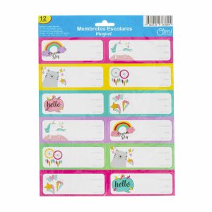 Membretes Escolares Magical OIMI X 12 Uds 18Cm X 24Cm