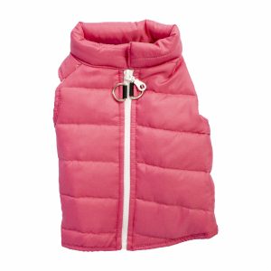 Chaleco Para Perro Acolchado Color Rosa DOGGO Talla Pequeña