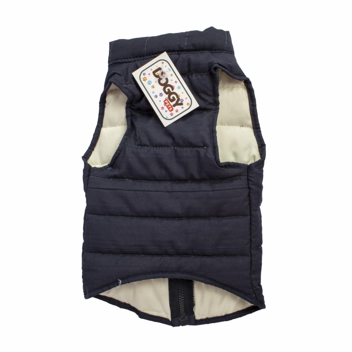 Chaleco Para Perro Acolchado Color Azul DOGGO Talla Extra Pequeño - Image 2