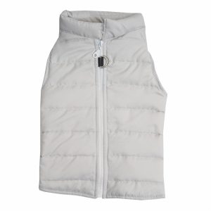 Chaleco Para Perro Acolchado Gris DOGGY Talla Mediano