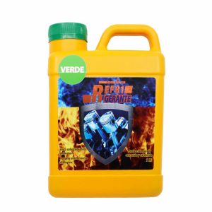 Refrigerante Automotriz Verde QUALCO 1000 Ml