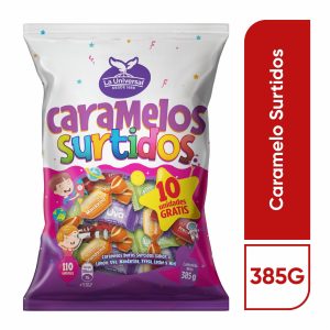 Caramelos De Sabores LA UNIVERSAL 385 G