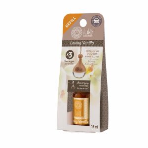 Difusor Ambiental Para Auto Recarga Fragancia Loving Vainilla LULË AROMË 15 Ml