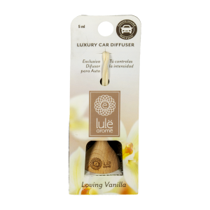 Difusor Ambiental Para Auto Fragancia Loving Vainilla LULË AROMË 5 Ml