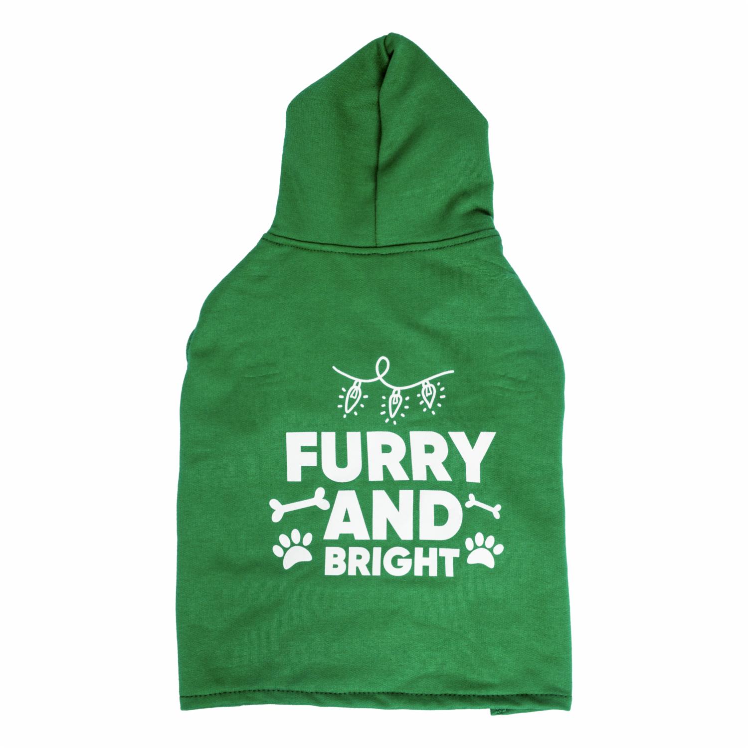 Ropa Para Perros Hoodie Verde Furry And Brigth KIKEMAR - Image 2