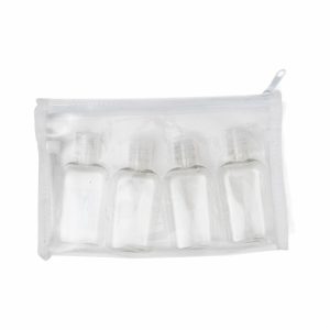 Set Botellas Para Viaje Oval AQUALIFE 15X12 Cm