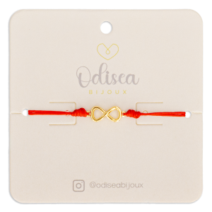 Pulsera Infino Rojo ODISEA BIJOUX Unidad
