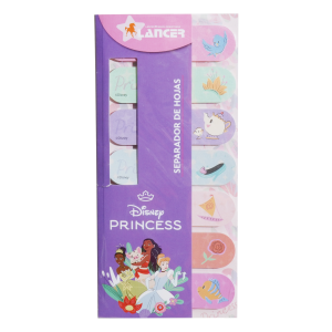 Separador De Hojas Diseño Princesas DISNEY 140 hojas