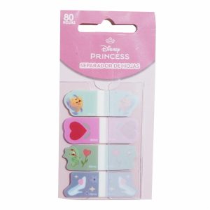 Separador De Hojas Diseño Princesas DISNEY 80 hojas