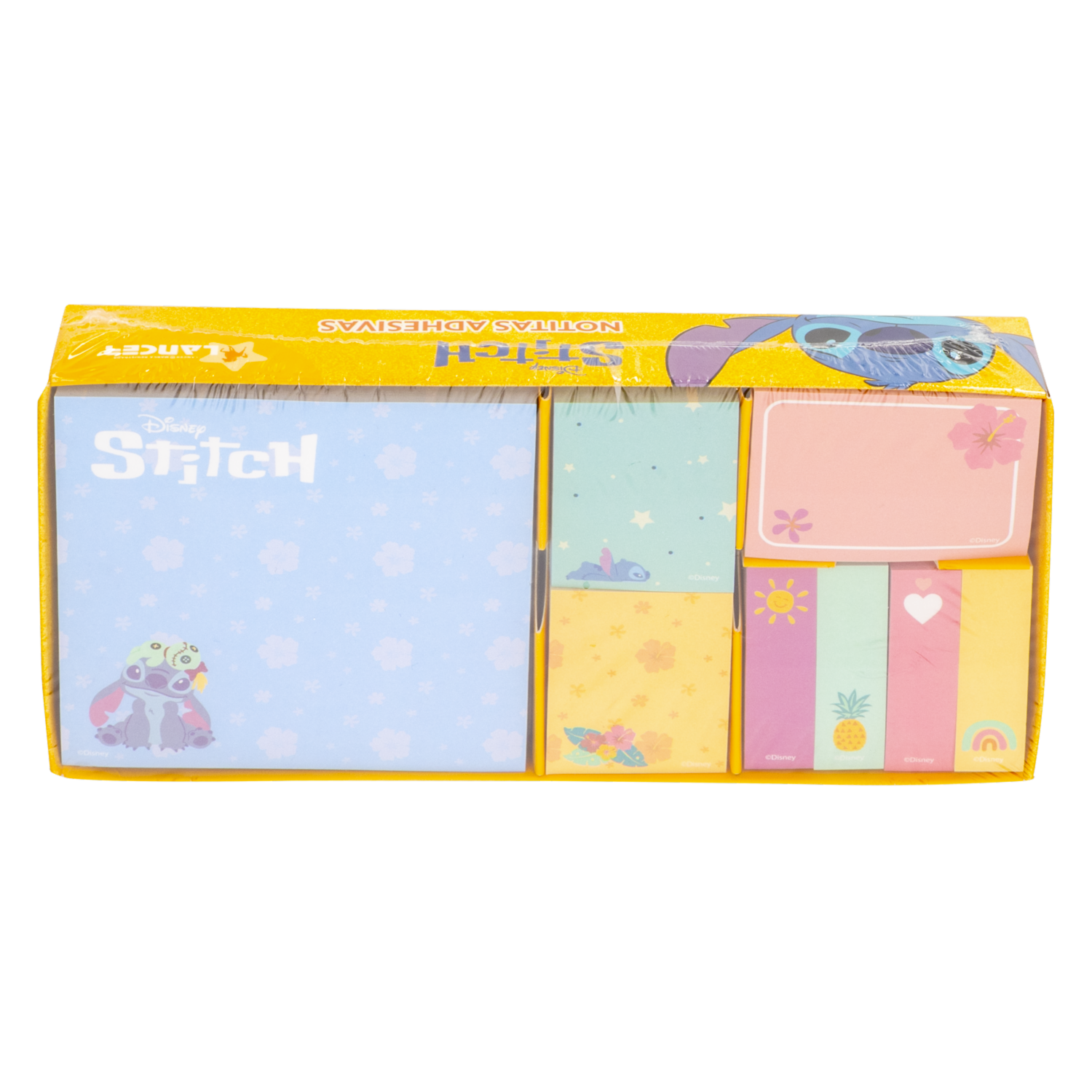 Notas Adhesivas Diseño Stitch Surtidas DISNEY 800 Hojas
