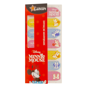 Separador De Hojas Diseño Minnie DISNEY 140 Hojas
