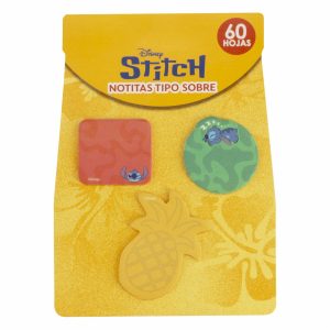 Notas Adhesivas Diseño Stitch Surtidas DISNEY 60 Hojas