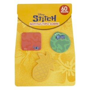 Notas Adhesivas Diseño Stitch Surtidas DISNEY 60 Hojas