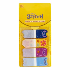 Separador De Hojas Diseño Stitch Surtidas DISNEY 80 Hojas