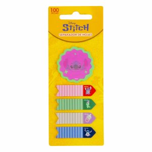 Separador De Hojas Diseño Stitch Surtidas DISNEY 100 Hojas