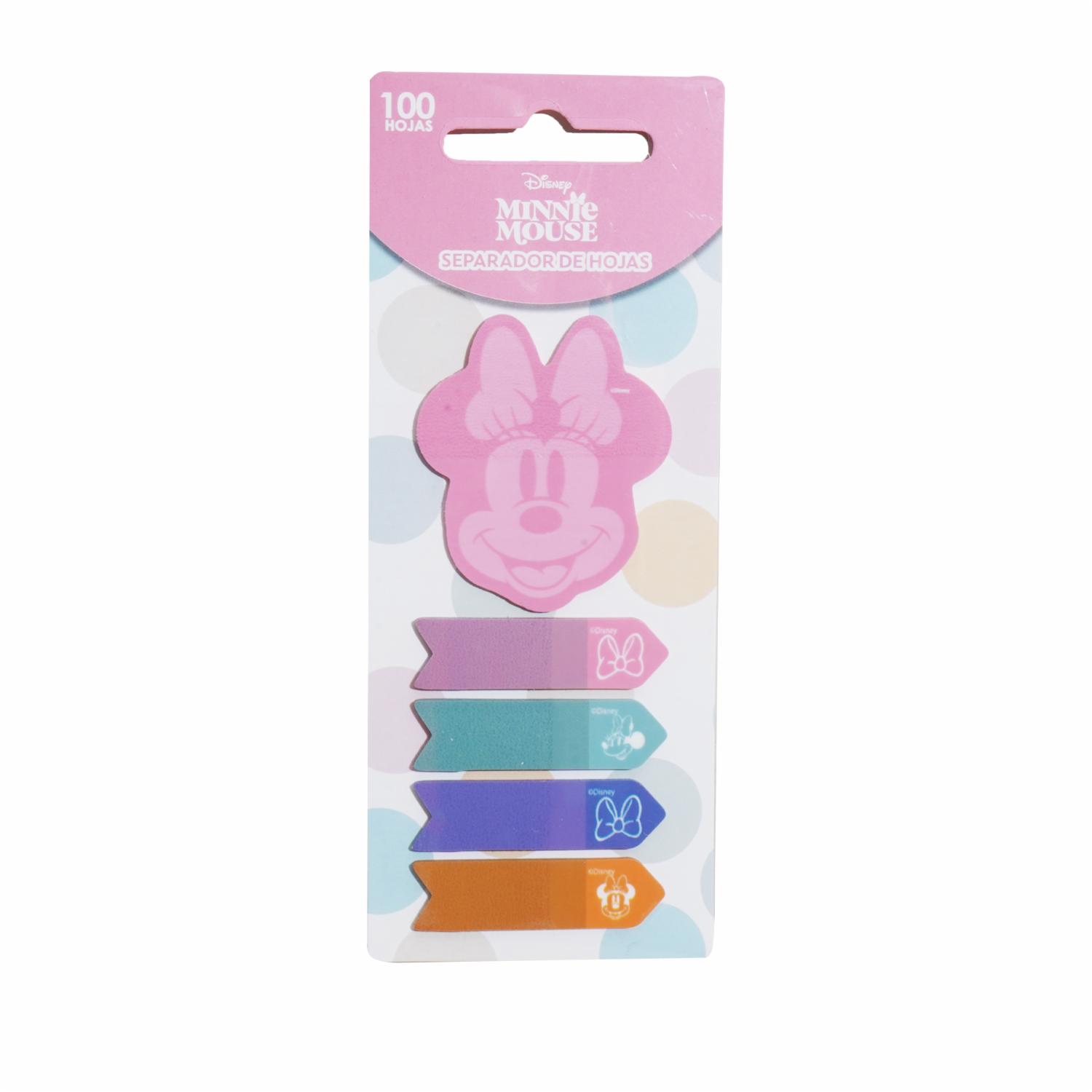 Separador De Hojas Diseño Minnie DISNEY 100 hojas