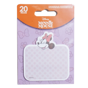 Notas Adhesivas Diseño Minnie DISNEY 20 hojas