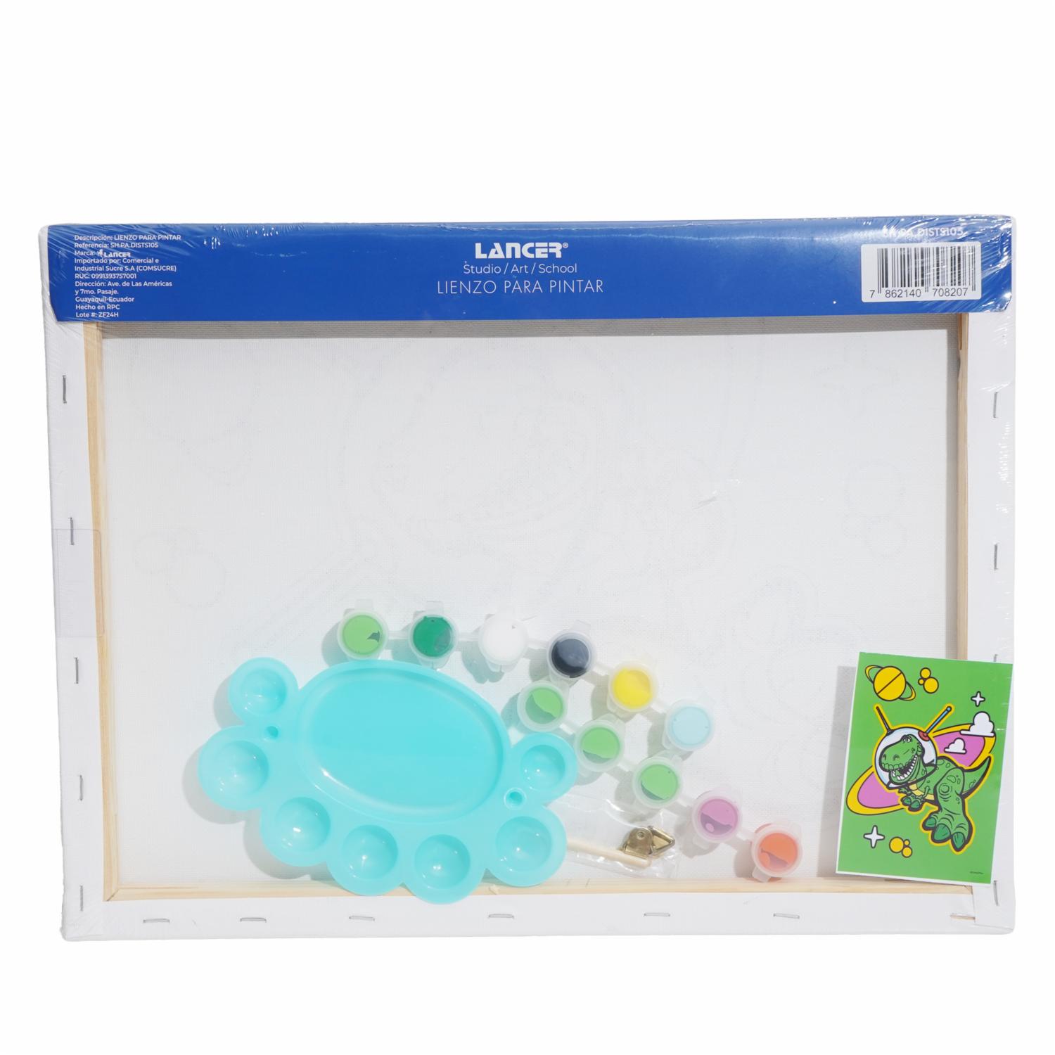 Set Lienzo Pintura Con Pincel Y Paleta Toy Story DISNEY 40X30 Cm - Image 2