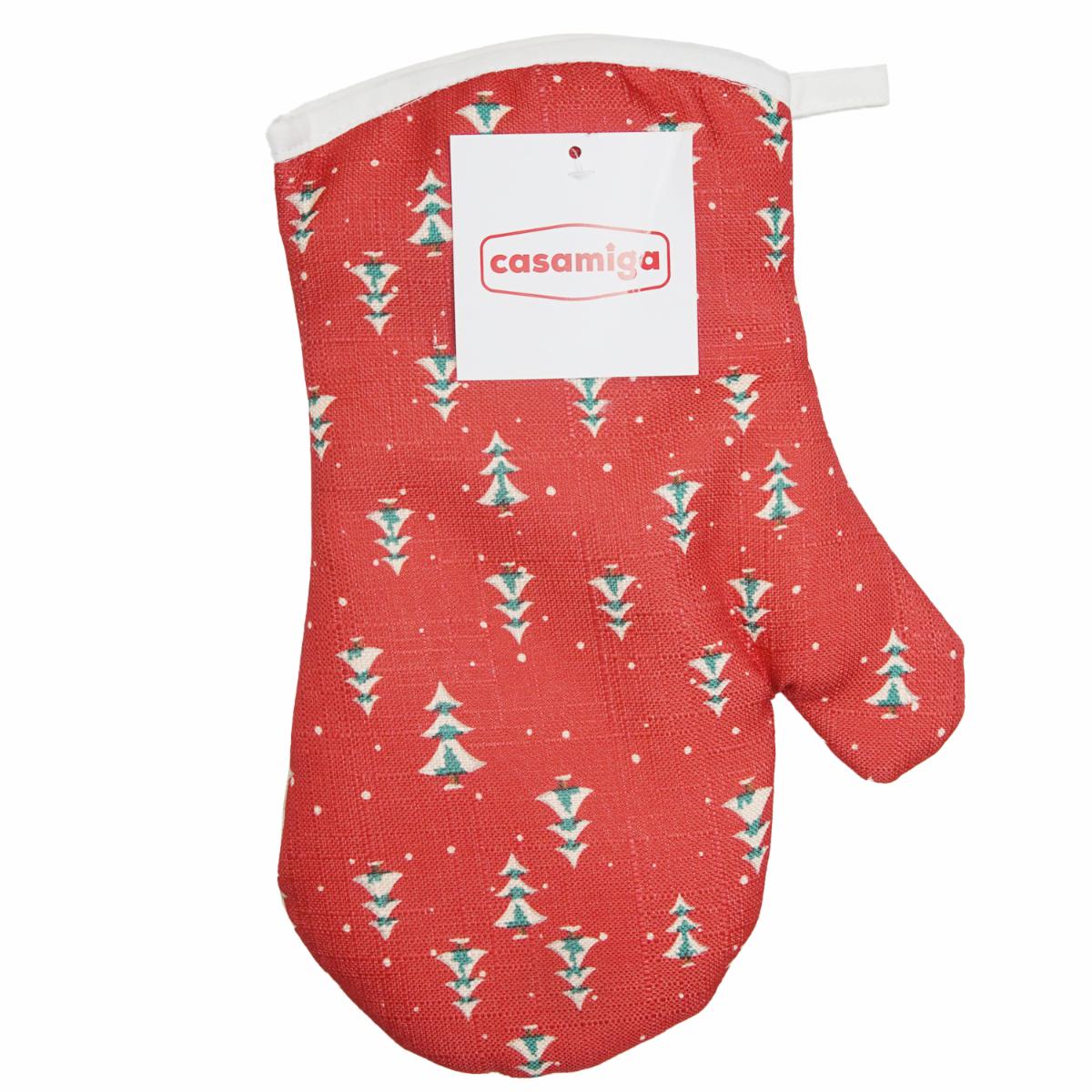 Guante De Cocina Christmas Trees CASAMIGA 33 Cm