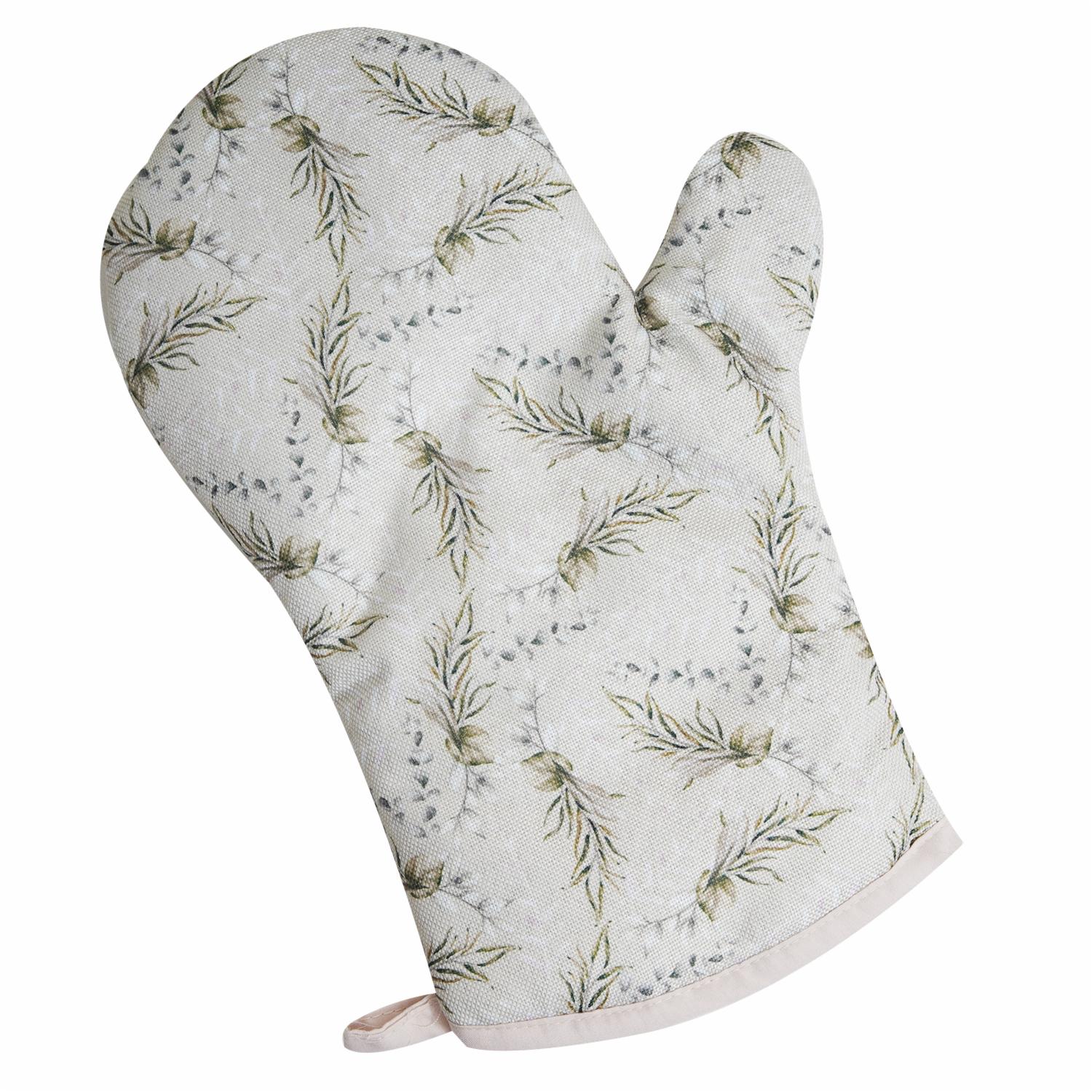 Guante De Cocina Cocina Leaves KÁLIDO 30X24 Cm