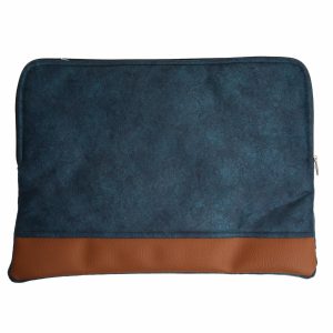 Estuche Para Laptop Diseño Tipo Jean Llano Y Cuerina KÁLIDO 14"