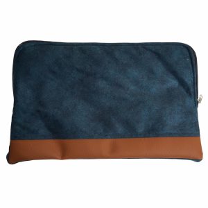 Estuche Para Laptop Diseño Tipo Jean Llano Y Cuerina KÁLIDO 17"