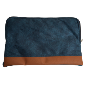 Estuche Para Laptop Diseño Tipo Jean Llano Y Cuerina KÁLIDO 17"