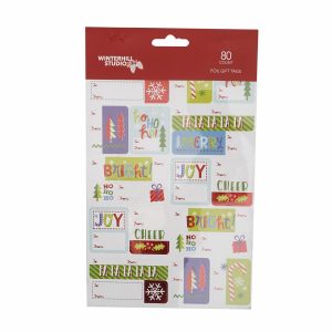 Etiqueta Para Regalo Navidad WINTER HILL STUDIOS Unidad