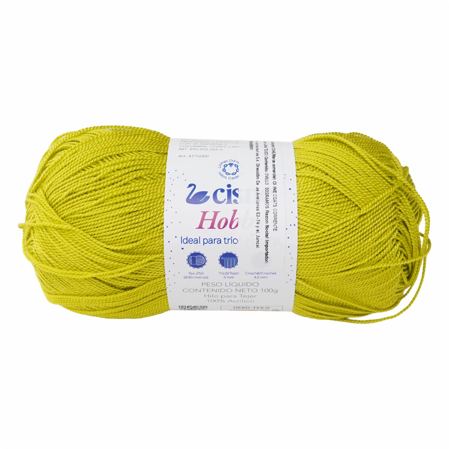 Lana Hobby Mostaza CISNE 100 G