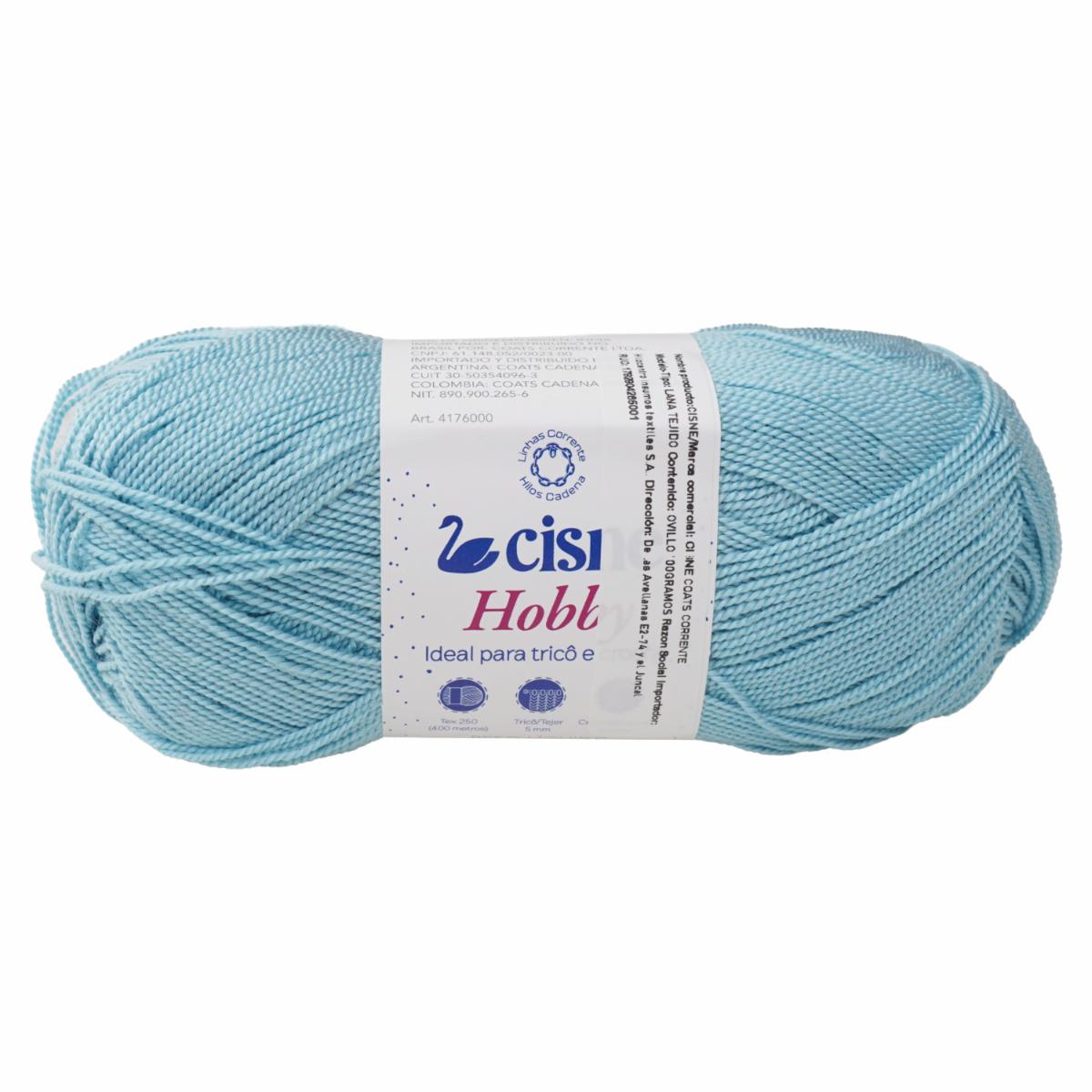 Lana Hobby Azul Celeste CISNE 100 G