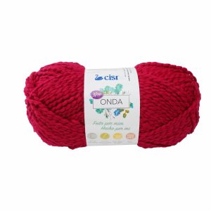 Lana New Onda Rojo Tinto CISNE 100 G