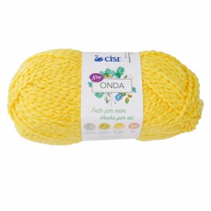 Lana New Onda Amarillo CISNE 100 G